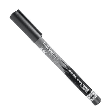 AK interactive RC032 Real Colors Markers Gun Metal